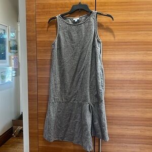 Lagenlook Pure Jill petite medium lightweight drop waist dress with pockets!